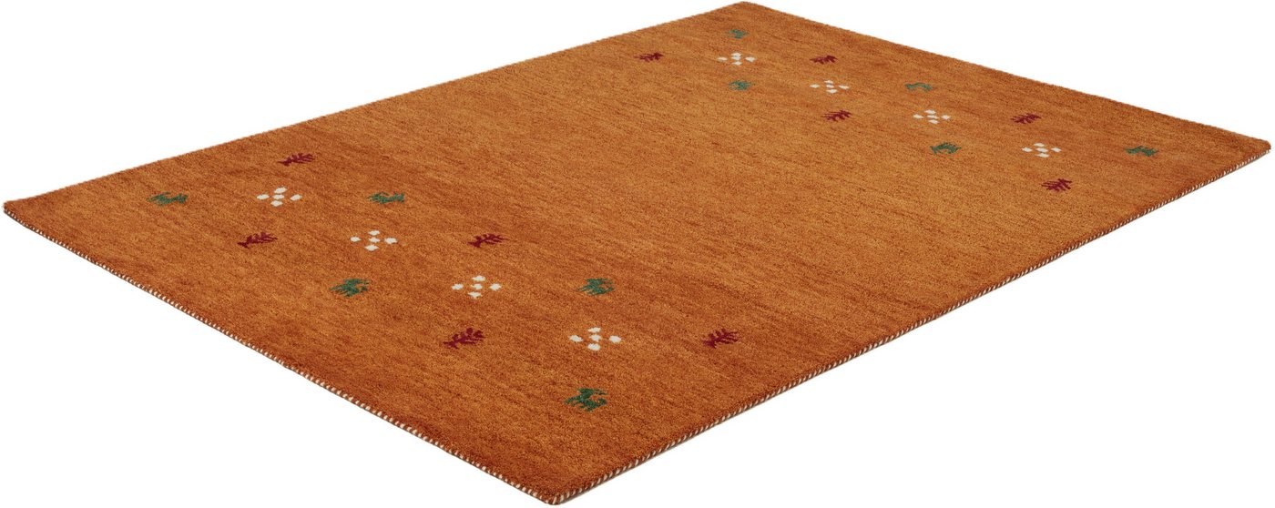 THEKO Wollteppich Gabbeh Motiv, Handgefertigt, Teppich, Tiermotiv, reine Wolle, rechteckig, Höhe: 14 mm, reine Wolle, Wohnzimmer, Schlafzimmer, Esszimmer – Bild 5 von 5