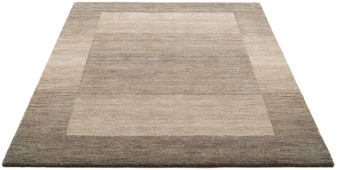 THEKO Wollteppich Gabbeh Super, Handweb, auch als Läufer erhältlich, reine Wolle, rechteckig, Höhe: 9 mm, Schlafzimmer, Wohnzimmer, Esszimmer, auch als Bettumra – Bild 5 von 5