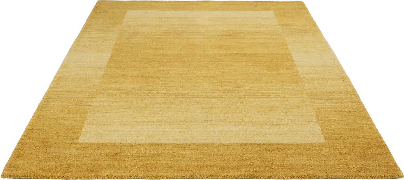 THEKO Wollteppich Gabbeh Super, Handweb, auch als Läufer erhältlich, reine Wolle, rechteckig, Höhe: 9 mm, Schlafzimmer, Wohnzimmer, Esszimmer, auch als Bettumra – Bild 4 von 5