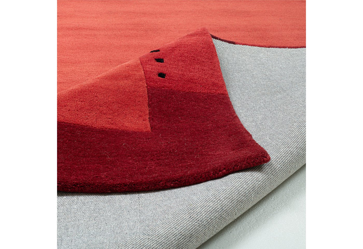 THEKO Wollteppich Royal Ganges, rechteckig, Höhe: 13 mm, 95% Wolle, mit Bordüre, auch in rund, Wohnzimmer, Schlafzimmer – Bild 4 von 5