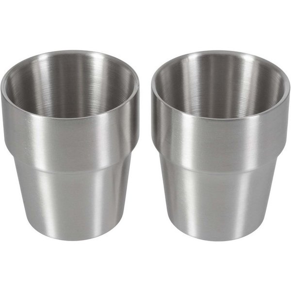 GRÄWE Thermobecher GRÄWE Thermobecher Set, 2-teilig, Edelstahl, Edelstahl 18/10