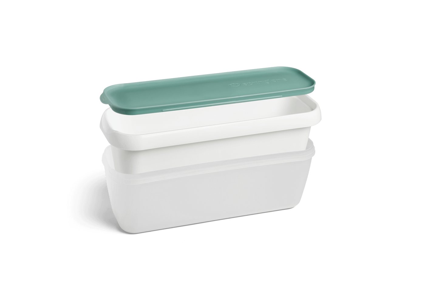 Springlane Thermobehälter SPRINGLANE 2er-Set Eisbehälter für Speiseeis 1,5 L, BPA-frei, Kunststoff, Container BPA-frei in Lebensmittelqualität – Bild 3 von 5