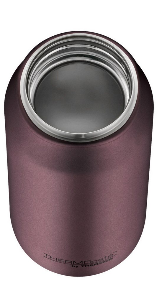 THERMOcafé Thermobecher TC DRINKING MUG, absolut dicht, spülmaschinenfest, 1-tlg., Edelstahl, Kunststoff, Silikon, 0,5l, 9h heiß & 20h kalt, zerlegbares Push Bu – Bild 5 von 5