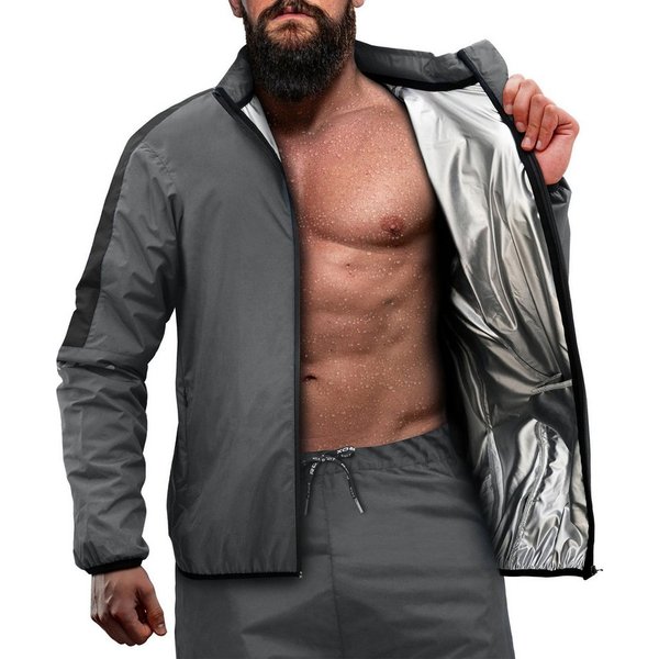 RDX Thermohemd RDX Sweat Suit for Weight Loss,Sauna suit Thermal Fitness Men Women