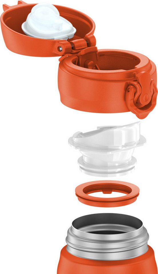 THERMOS Isolier-Trinkflasche "Ultralight", glowing orange mat, 0,5 l – Bild 3 von 4