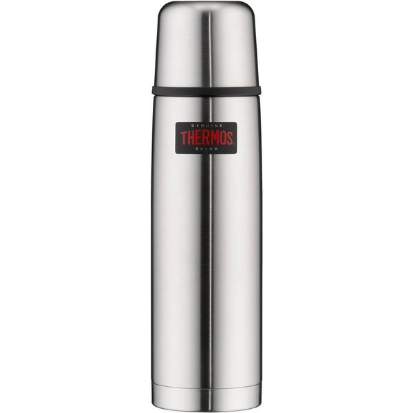 THERMOS Isolierkanne Light & Compact, 0,75 l, (1-St), aus bruchfestem Edelstahl