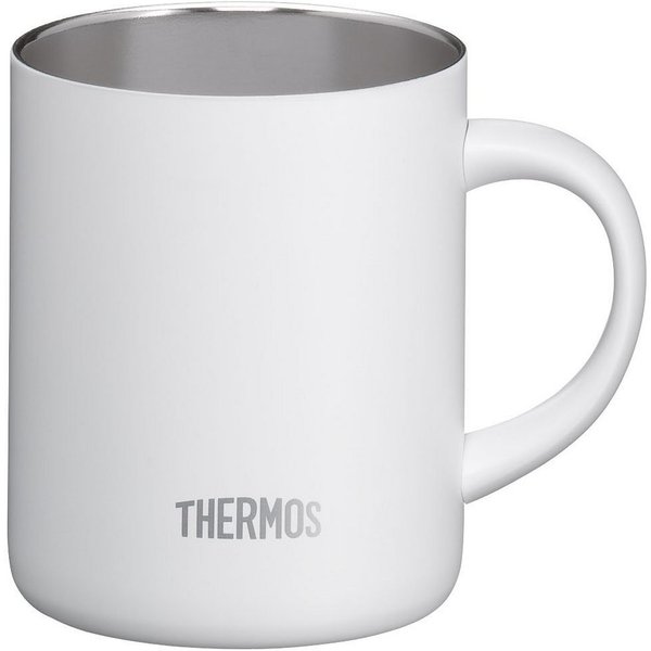 THERMOS Tasse Longlife, Edelstahl, doppelwandig, 0,35 Liter, mit Deckel