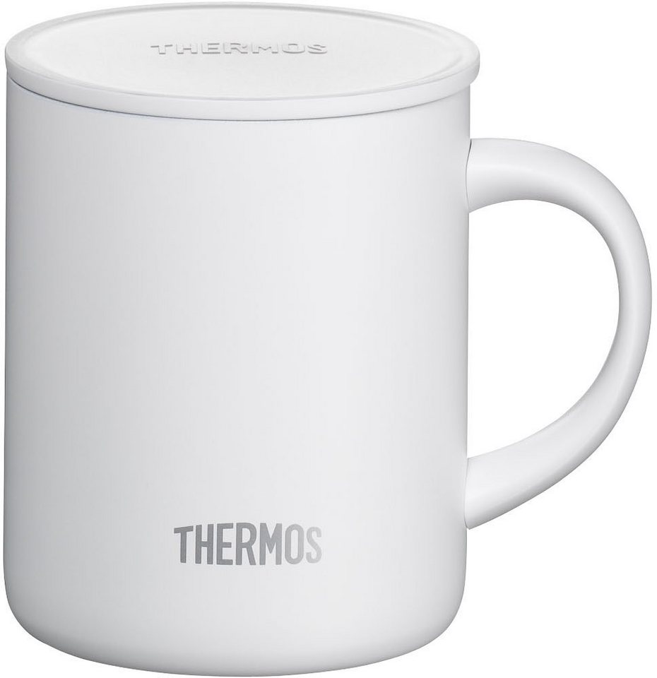 THERMOS Tasse Longlife, Edelstahl, doppelwandig, 0,35 Liter, mit Deckel – Bild 3 von 5