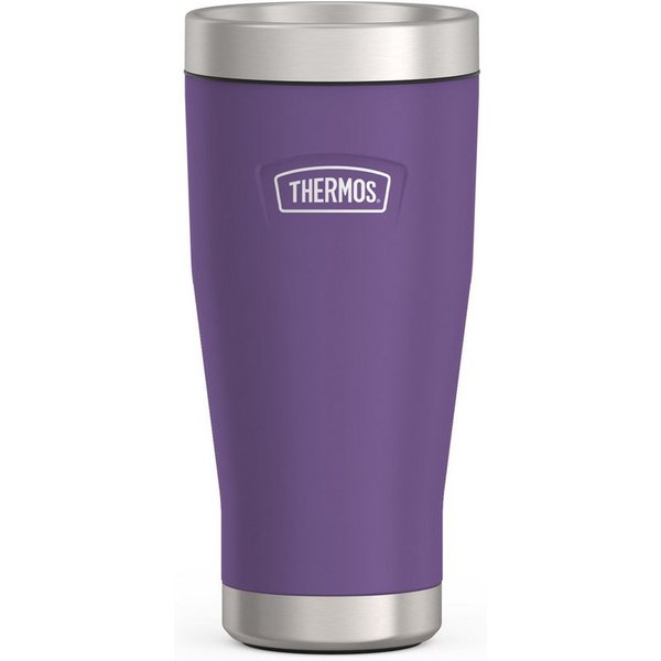 THERMOS Thermobecher ICON MUG, rutschfester Boden, 360° Trinkfunktion, spülmaschinenfest, 1-tlg., Edelstahl, Kunststoff, Silikon, 0,47l, 7h heiß & 22h kalt, abs