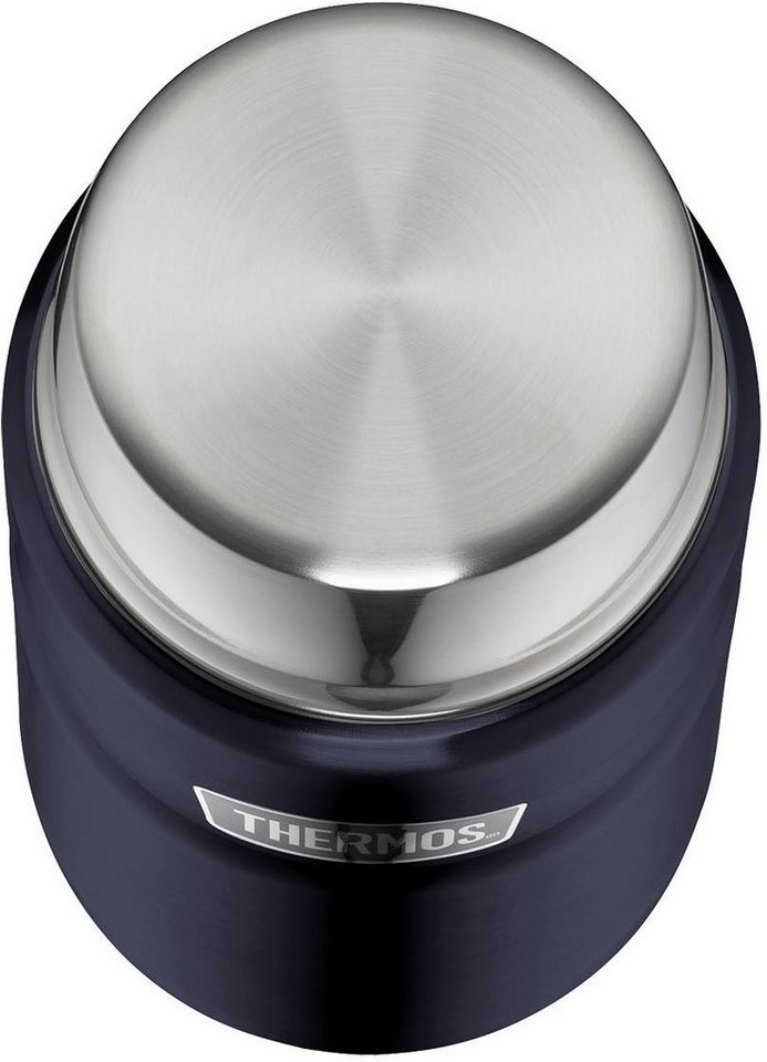 THERMOS Thermobehälter STAINLESS KING, Thermobehälter für Essen, spülmaschinenfest, Edelstahl, Kunststoff, Silikon, (1-tlg), 0,71l, 14h heiß & 24h kalt, dichter – Bild 2 von 4