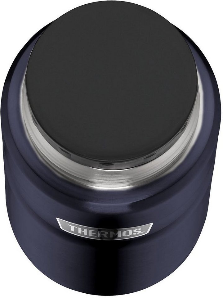 THERMOS Thermobehälter STAINLESS KING, Thermobehälter für Essen, spülmaschinenfest, Edelstahl, Kunststoff, Silikon, (1-tlg), 0,71l, 14h heiß & 24h kalt, dichter – Bild 3 von 4