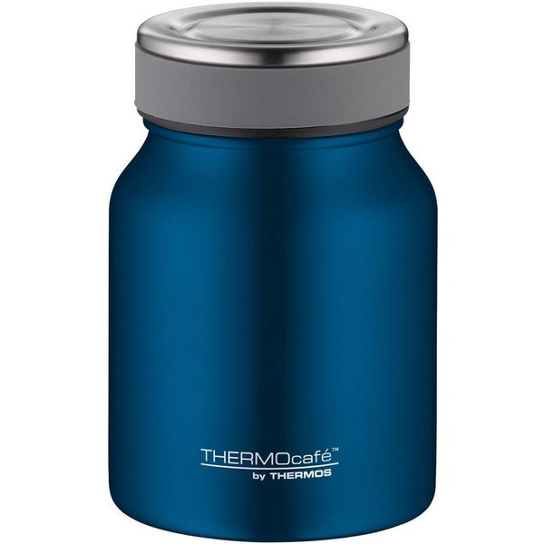 THERMOS Thermobehälter TC FOOD JAR, Behälter für Essen, spülmaschinenfest, Edelstahl, Kunststoff, Silikon, (1-tlg), 0,5l, 9h heiß & 14h kalt, dicht & auslaufsic