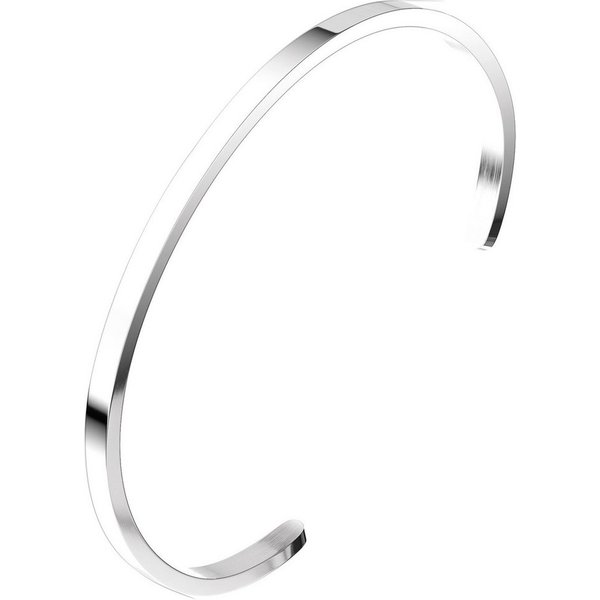 THIORA Armreif B3, Edelstahl mit fester Gravur, anpassbar