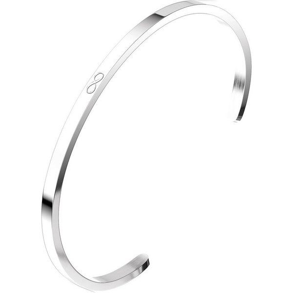 THIORA Armreif B3, Edelstahl mit fester Gravur, anpassbar