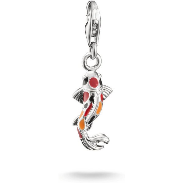 THOMAS SABO Charm-Einhänger Charm Koi - Original, Emaille