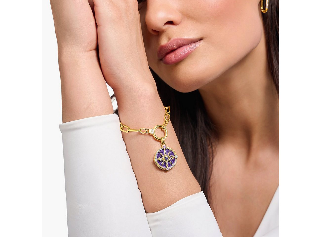 THOMAS SABO Charm-Einhänger Cosmic Amulet – Bild 4 von 4