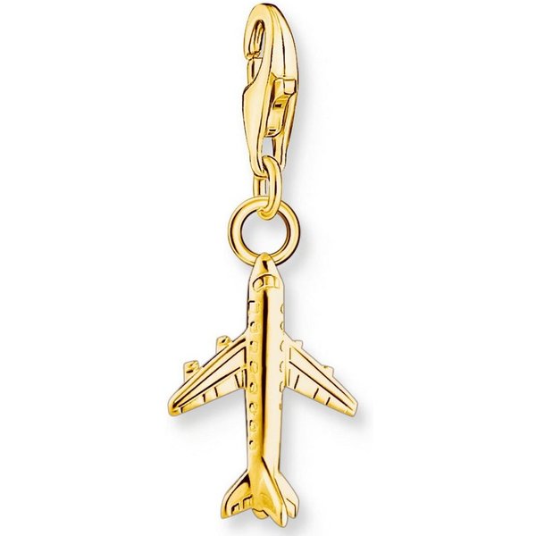 THOMAS SABO Charm-Einhänger Flugzeug