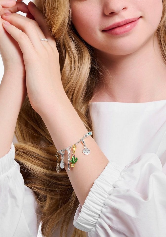 THOMAS SABO Charm-Einhänger Kleeblatt – Bild 2 von 2