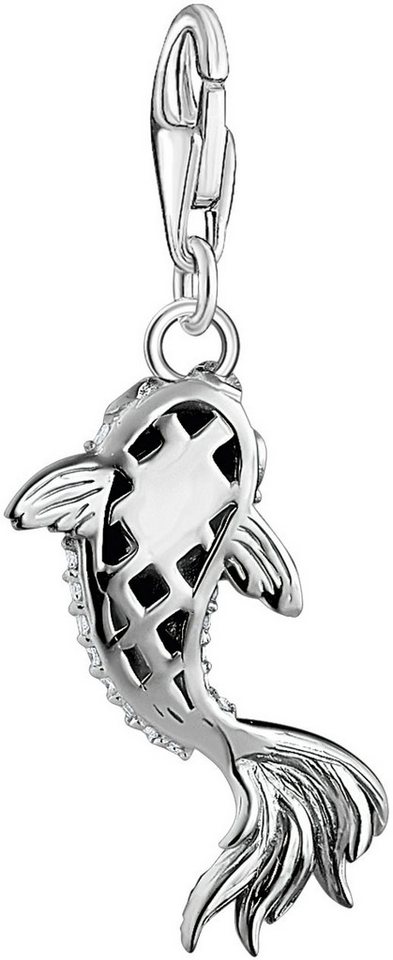 THOMAS SABO Charm-Einhänger Koi mit Zirkoniasteinen, mit Zirkonia (synth) – Bild 2 von 3