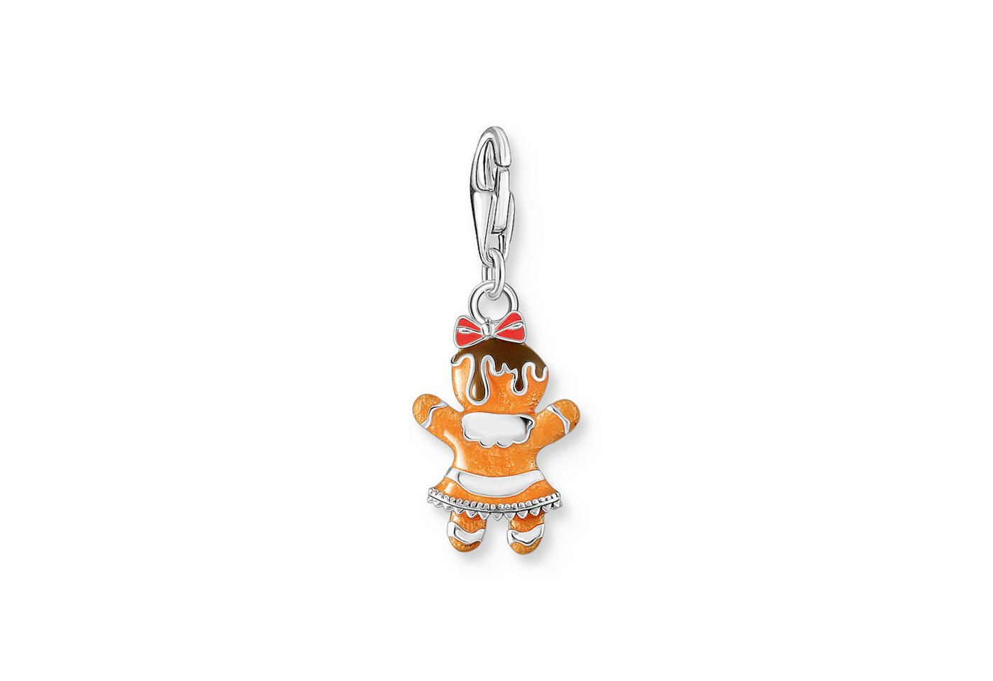 THOMAS SABO Charm-Einhänger Lebkuchen-Mädchen, mit Zirkonia (synth) – Bild 2 von 4