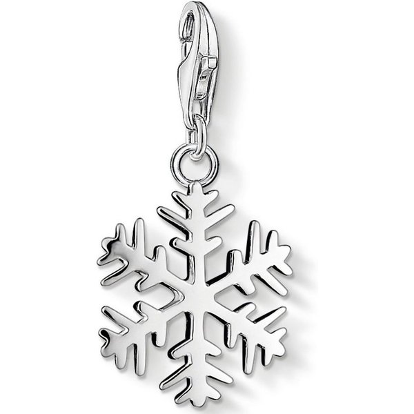 THOMAS SABO Charm-Einhänger Schneeflocke