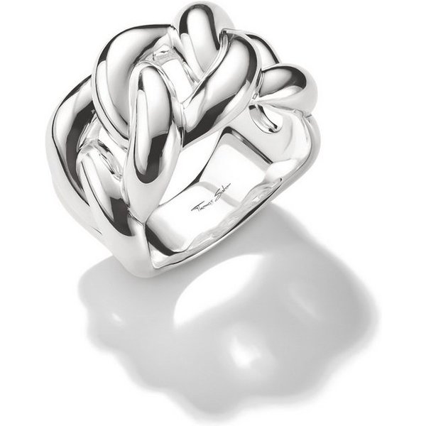 THOMAS SABO Fingerring Bold Elegance Ring in geflochtener Optik
