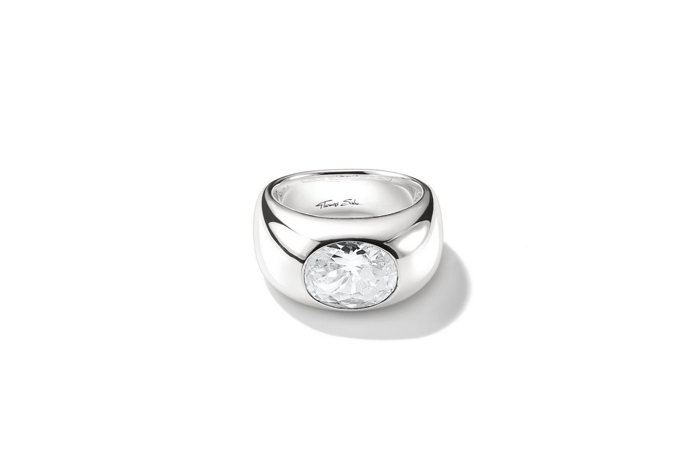 THOMAS SABO Fingerring Bold Elegance Ring mit Center-Stein, mit Zirkonia (synth) – Bild 2 von 3