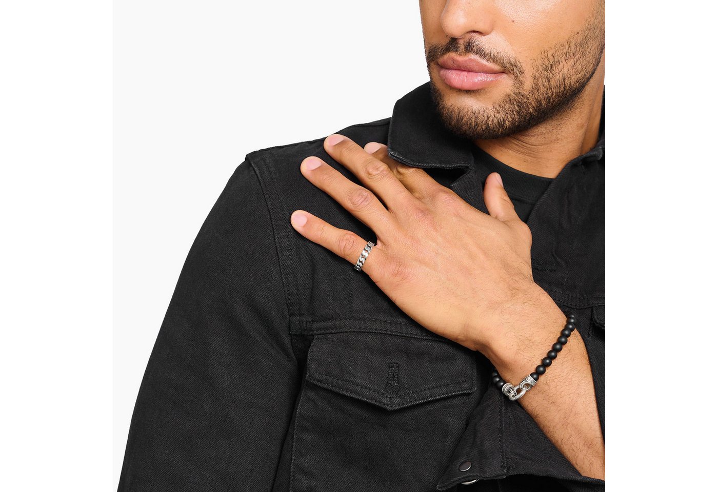 THOMAS SABO Fingerring Kettenglieder-Ring – Bild 3 von 3