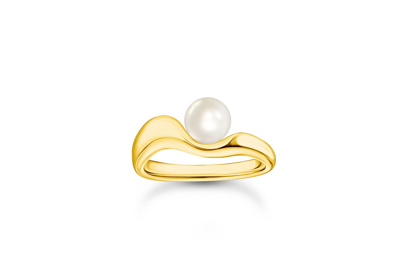 THOMAS SABO Fingerring Natural Beauty Ring mit Perle, mit Süßwasserzuchtperle – Bild 2 von 4