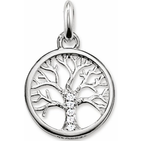 THOMAS SABO Kettenanhänger Lebensbaum-Design, mit Zirkonia