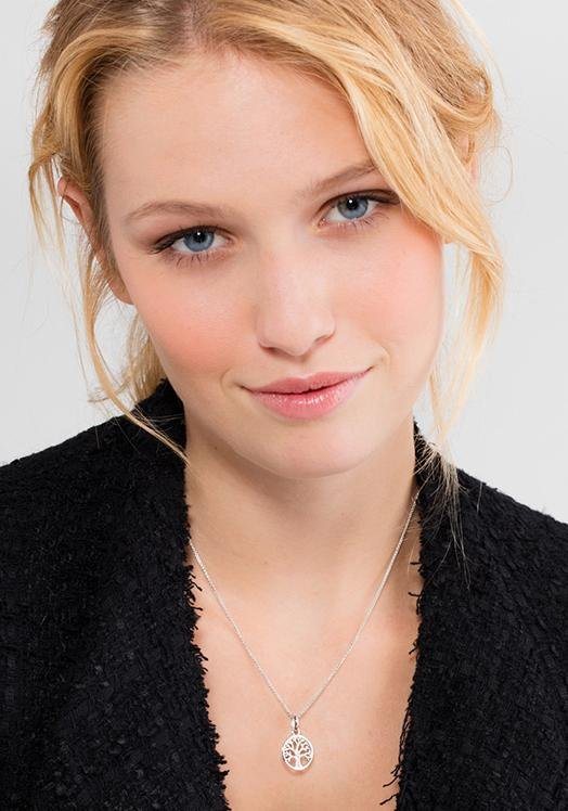THOMAS SABO Kettenanhänger Lebensbaum-Design, mit Zirkonia – Bild 2 von 2