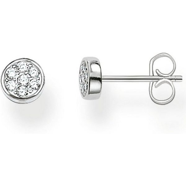 THOMAS SABO Paar Ohrstecker Sparkling Circles, mit Zirkonia (synth)