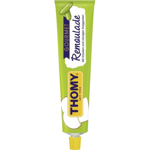 THOMY Saucen, Thomy Gourmet Remoulade würzige Kräuter und Essiggurke 200ml