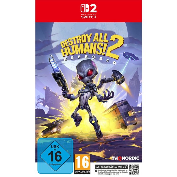 Destroy All Humans! 2 - Reprobed (Softwarekarte), Nintendo Switch 2