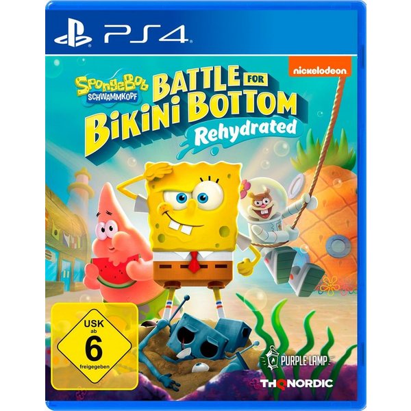 PS4 Spongebob Schwammkopf: Battle For Bikini Bottom - Rehydrated, PlayStation 4