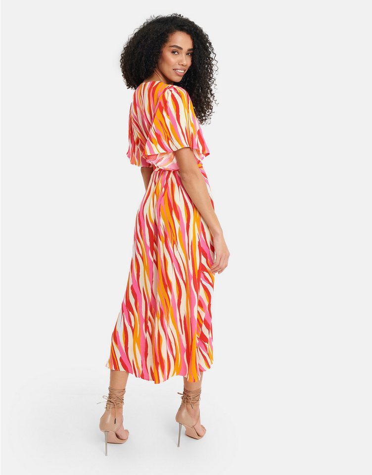 Threadbare Sommerkleid Fruit Pastill mit Bindegürtel – Bild 2 von 3