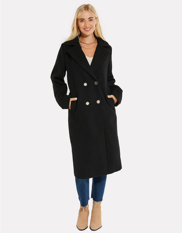Threadbare Wintermantel THB Marley (1-tlg) im klassischen Zweireiher-Design – Bild 2 von 5
