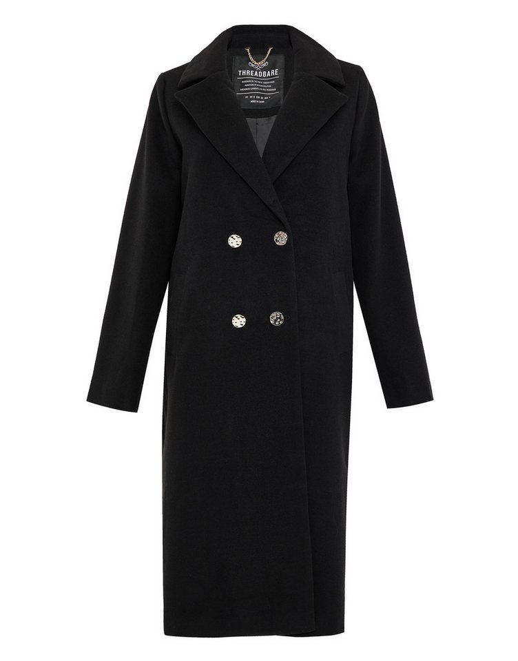 Threadbare Wintermantel THB Marley (1-tlg) im klassischen Zweireiher-Design – Bild 3 von 5