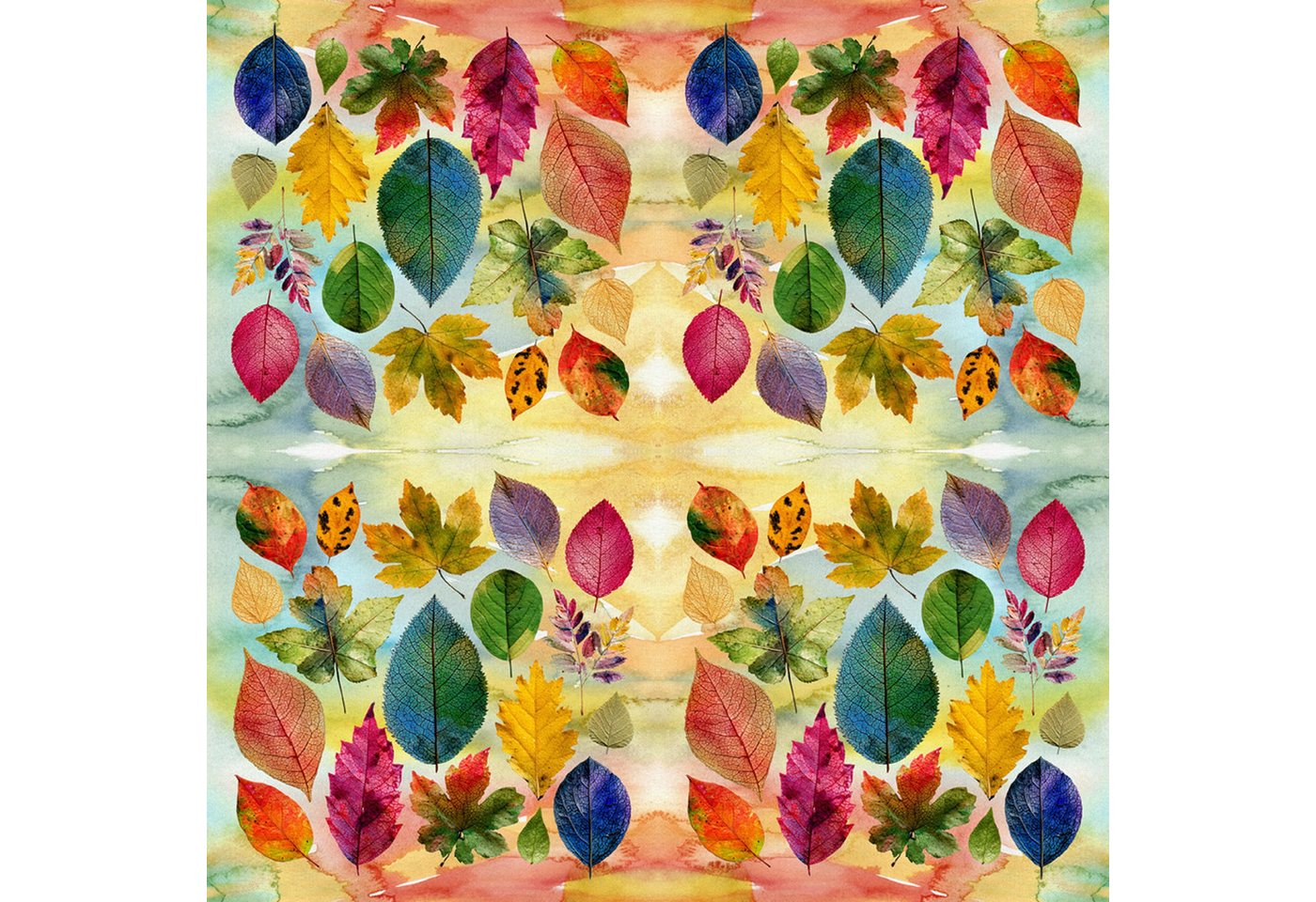 ti-flair Papierserviette, Servietten Papier 33x33cm 3-lag. mit mit Herbstblätter Motiv 20 Stück – Bild 2 von 2
