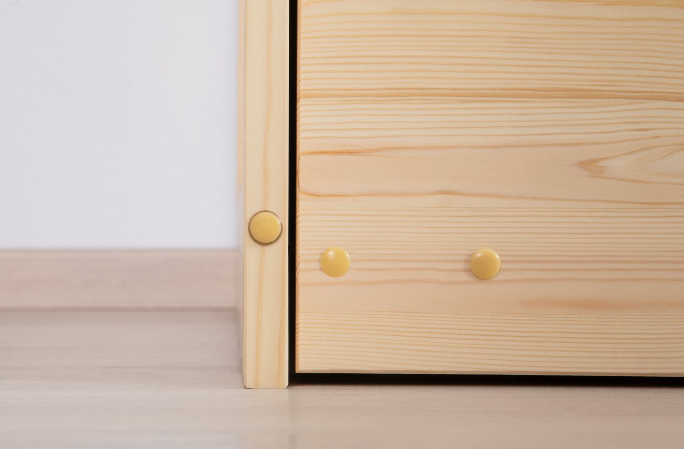 Ticaa Funktionsbett Melinda, Daybett, Jugendbett, 2 Schlafplätze, Schublade auf Rollen, FSC®-zertifizierte Kiefer, 2 Rollroste, Massivholz – Bild 4 von 5