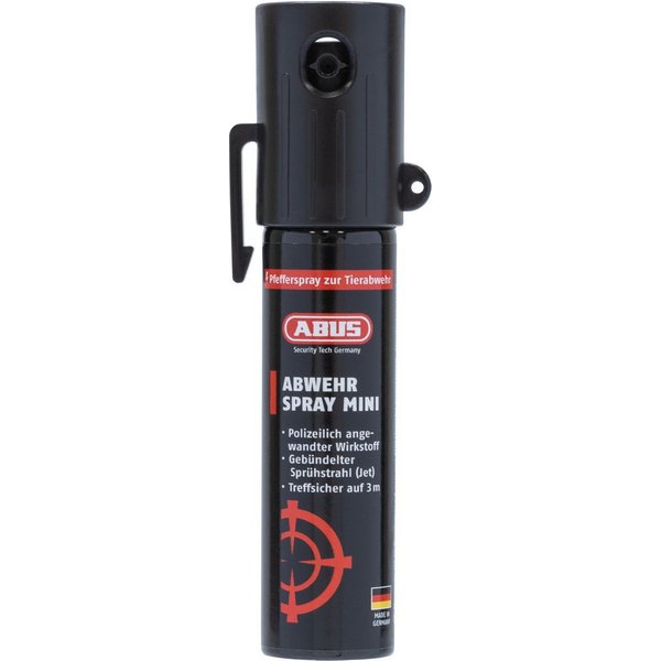 ABUS Tierabwehrspray ABUS SDS80 Mini Abwehrspray, hochwirksames Pfefferspray, verschd. Sets