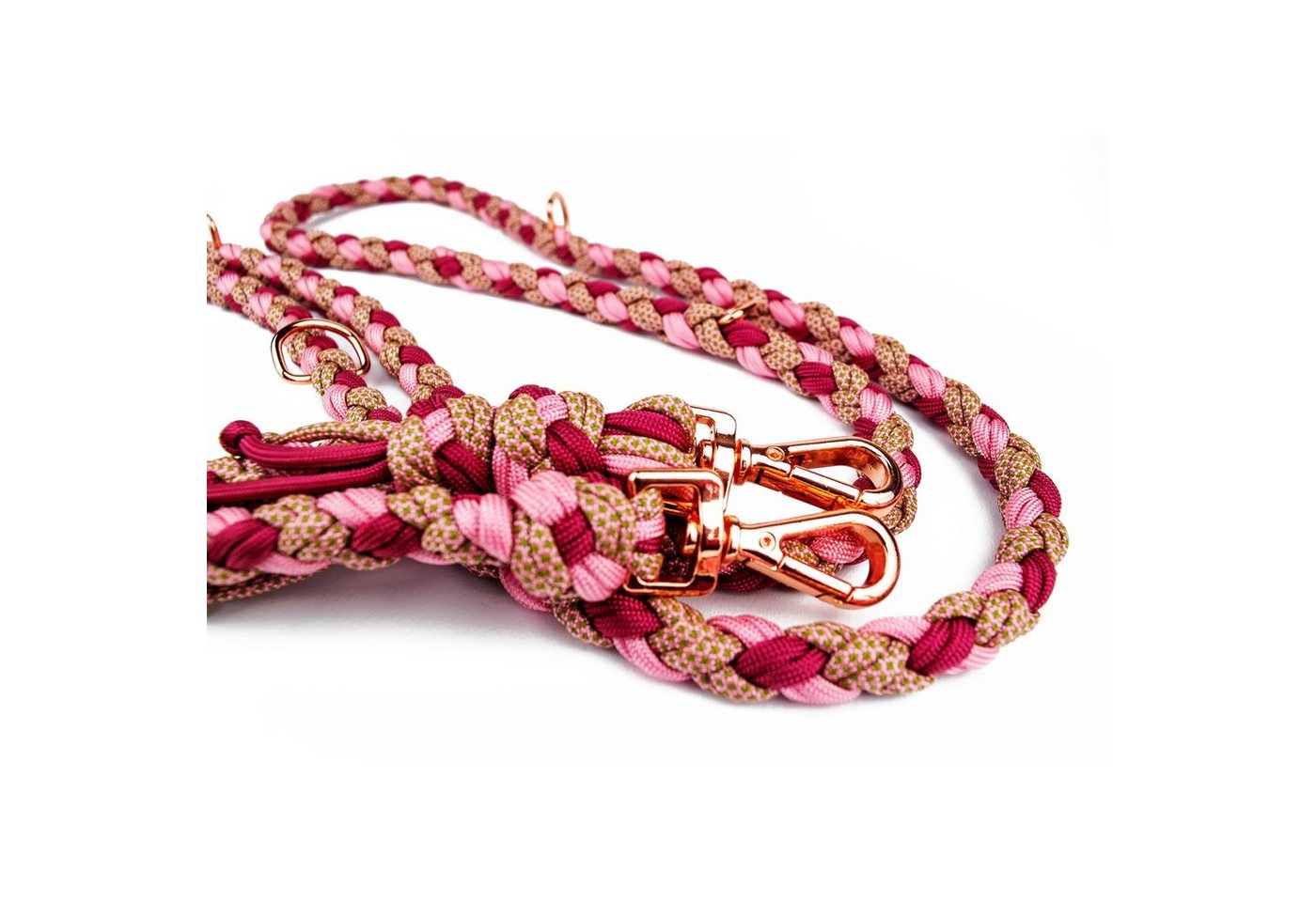 Tierluxe Hundeleine Foxy, Paracord, Handgemacht – Bild 2 von 3