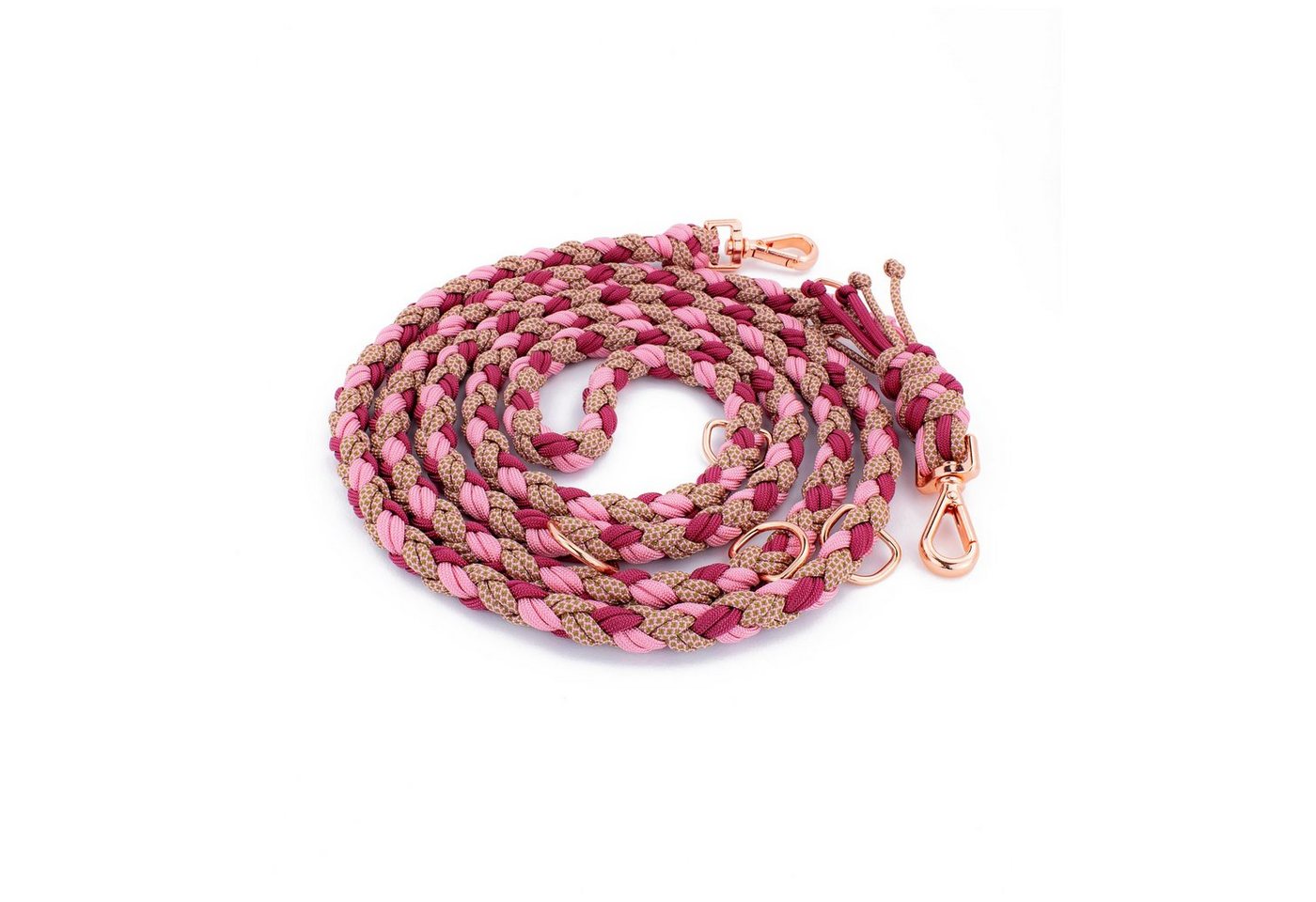 Tierluxe Hundeleine Foxy, Paracord, Handgemacht – Bild 3 von 3