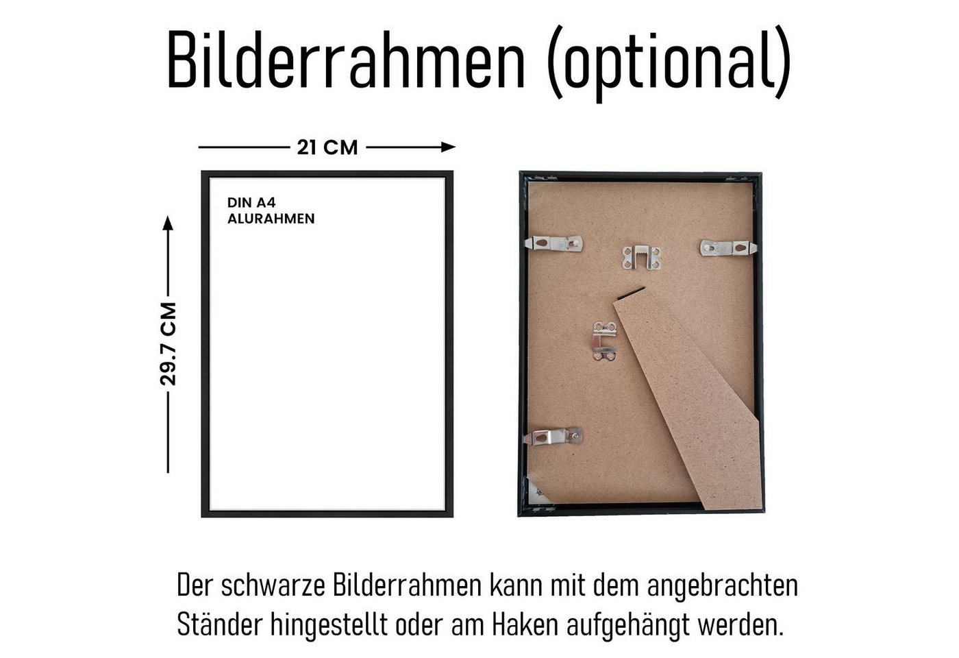 Tigerlino Poster Bester Bruder Urkunde Geschenkidee Bild Bruder Geschenk von Schwester – Bild 3 von 4