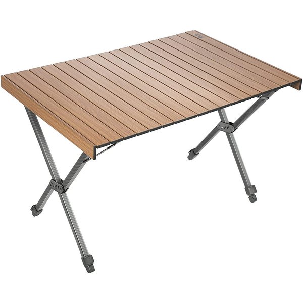 TIMBER RIDGE Campingtisch Klappbar Tisch, 100 kg Tragkraft & höhenverstellbar Ultraleichtes Alu (1-St), aus rostfreiem Aluminium, 109x71×69cm