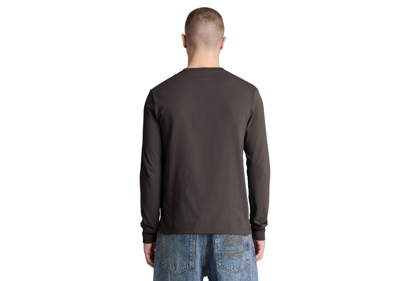 Timberland Langarmshirt EXETER RIVER - Tree Embroidered LS Langarmshirt, aus Baumwolle, in den Größen S bis XXXL – Bild 2 von 5