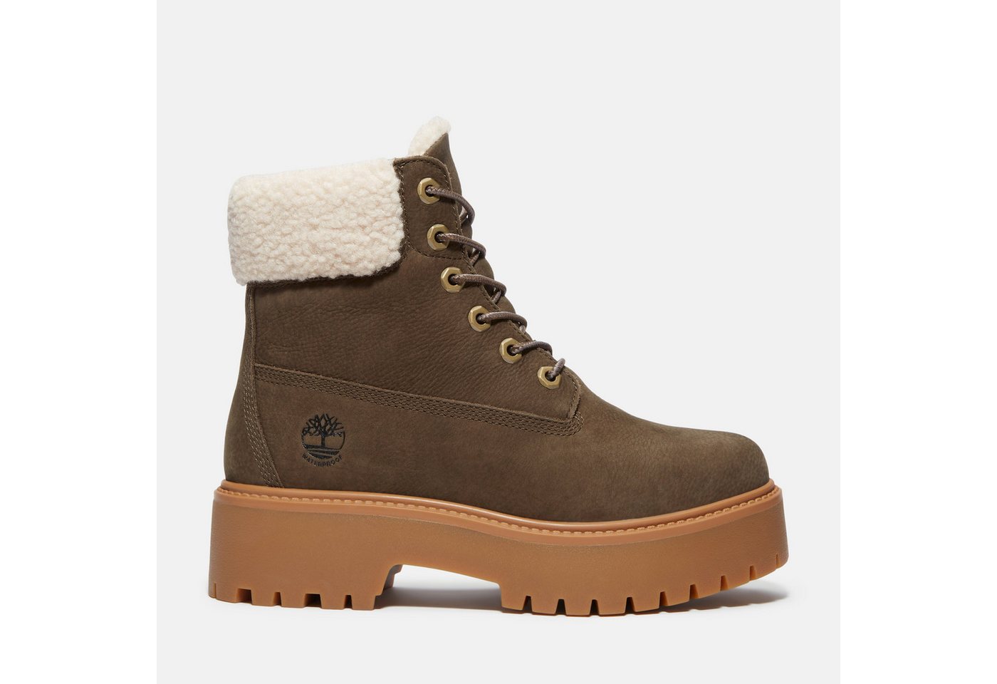 Timberland STONE STREETMID WARM LINED WATERPROOF BOOT Winterboots Snowboots, Winterstiefel, Winterschuhe, wasserdicht und gefüttert – Bild 3 von 5