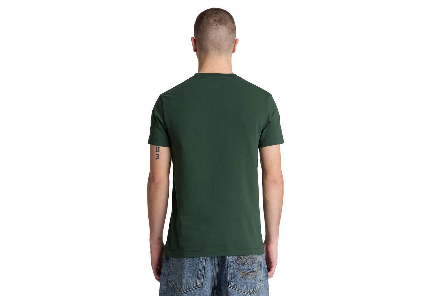 Timberland T-Shirt DUNSTAN RIVER - SS Tee (Slim) mit Rundhalsausschnitt, Kurzarm-Design, aus Baumwolle – Bild 2 von 5