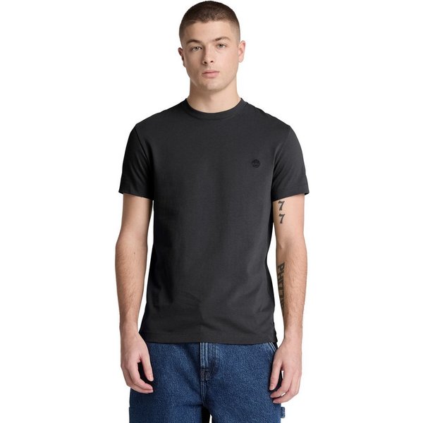 Timberland T-Shirt DUNSTAN RIVER - SS Tee (Slim) mit Rundhalsausschnitt, Kurzarm-Design, aus Baumwolle