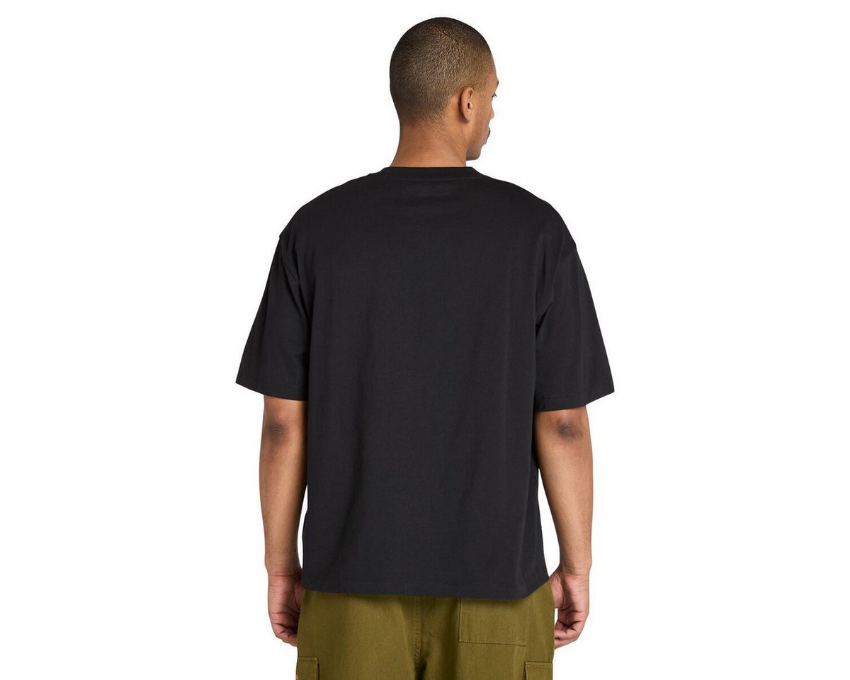 Timberland T-Shirt HAMPTHON Tonal Stack Logo Tee mit Rundhalsausschnitt, aus Baumwolle – Bild 2 von 5